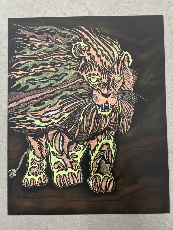 Flame Lion