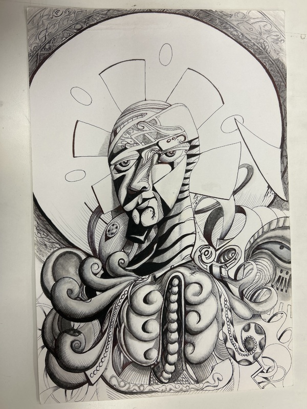 Abstract Self Portrait
