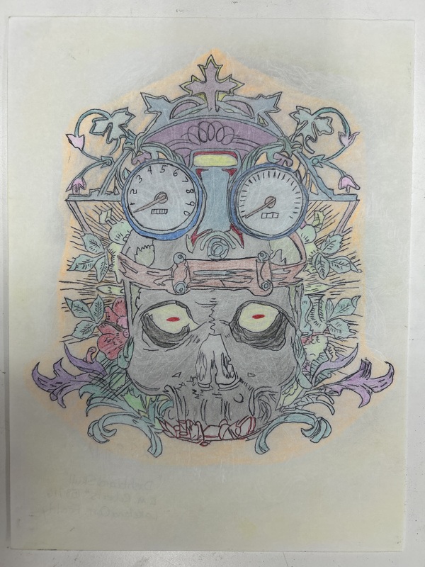Dashboard Skull
