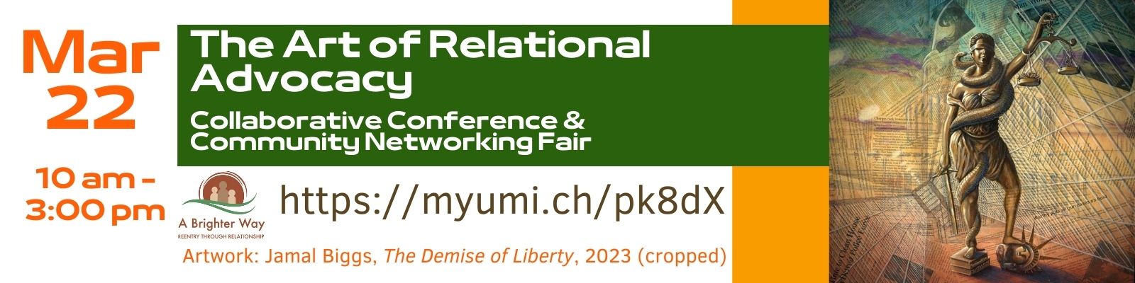 link to Art of Relational Advocacy Conference website